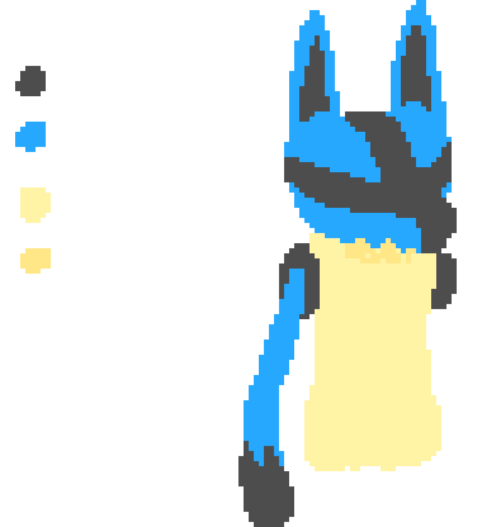 [9664c4] Lucario WIP