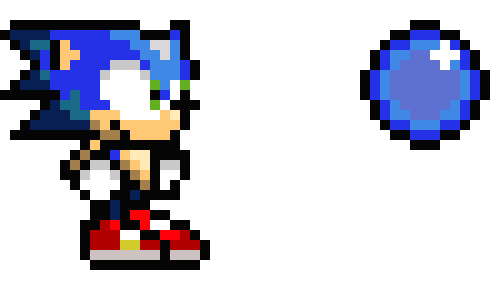 8-bit sonic + 8-bit sonic jump ball