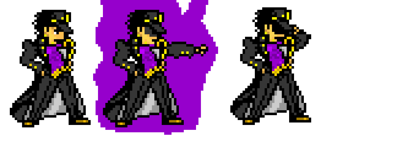 [3d3ca3] I have my Jotaro sprite now TOM COME OUT NOW -electro