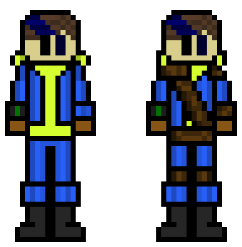 [8113ab] Fallout Hayden (Vault suit/ Armored Vault suit)