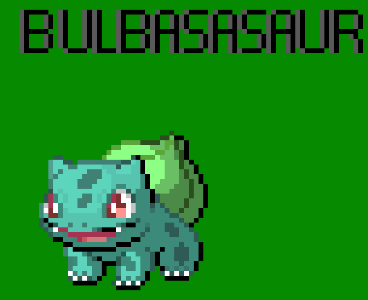 [9664c4] Bulbasaur