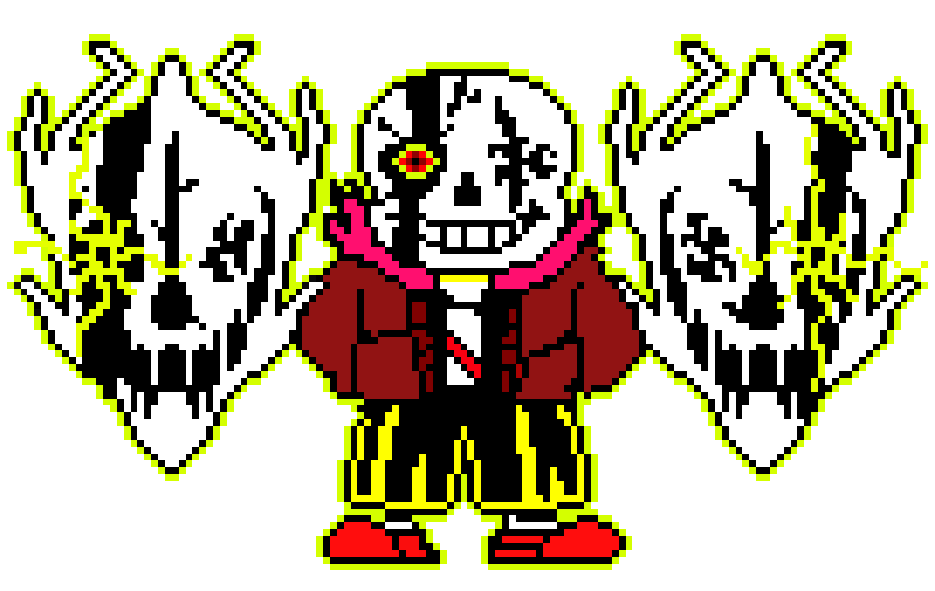 [74526a] awoken sans + gaster blasters