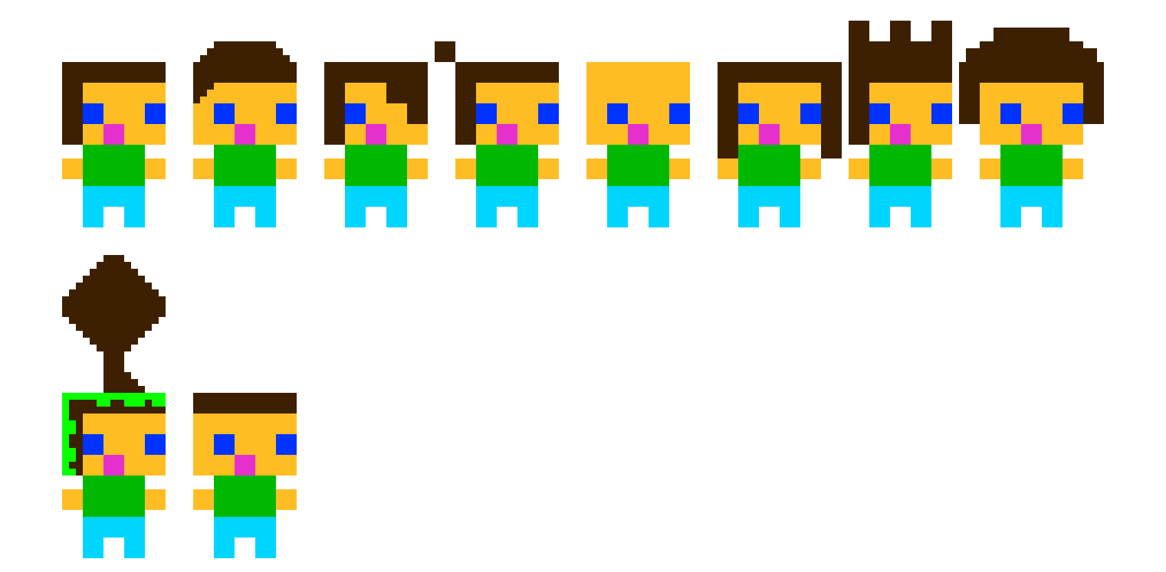 [9664c4] Male brown hair