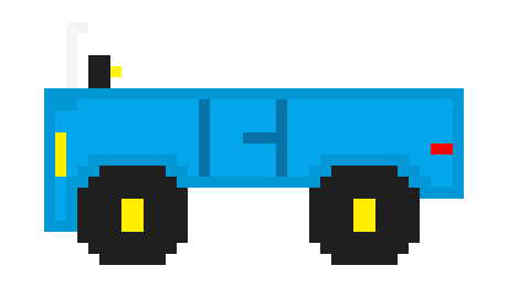 [d4366a] blue car