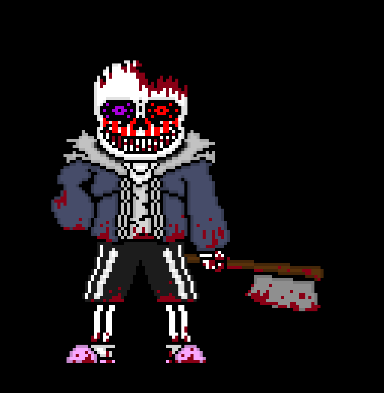 [e8cb42] where is that guy that put my sans AU (terror) in there trio and called trio of terror?