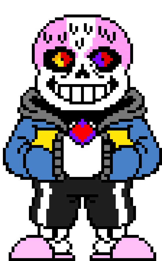 [58fd2b] Undertale: Deals Of The Void Sans Sprite Phase 5 (Fused justice)