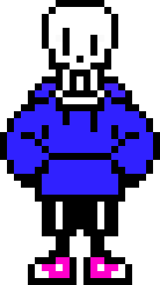 [9664c4] Underswap papyrus but it's papyrus and sans mashed up