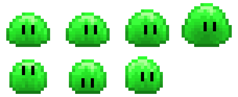 [611b0a] Slime animations