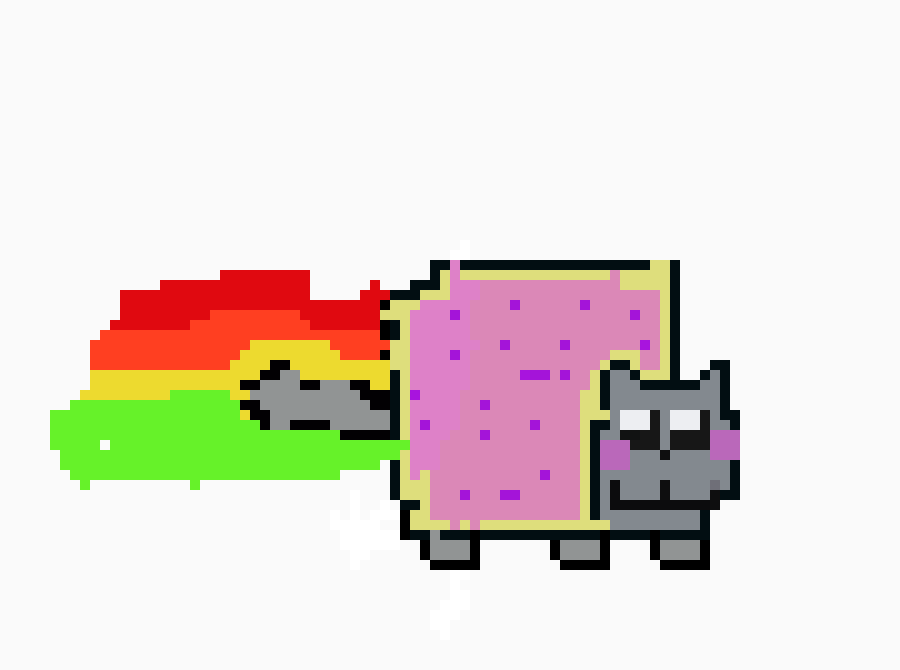 [9664c4] kitty cat rainbow
