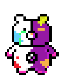[a43e3f] Monosplat Pixel
