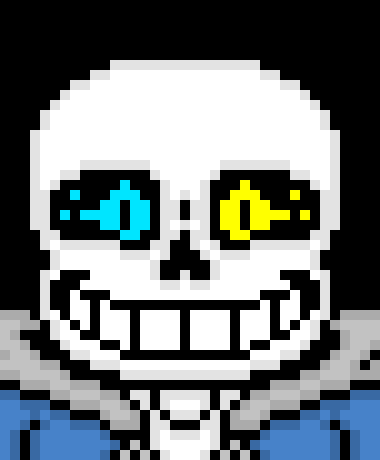 [02042d] Hey spike have some nostalgiahttp://pixelartmaker.com/gallery/undertale?after=3308119