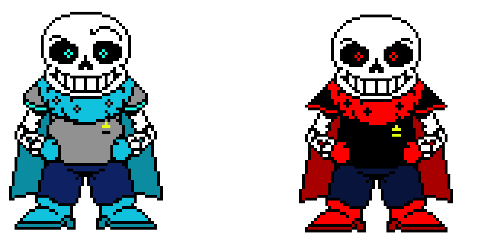 swap and swapfell sans