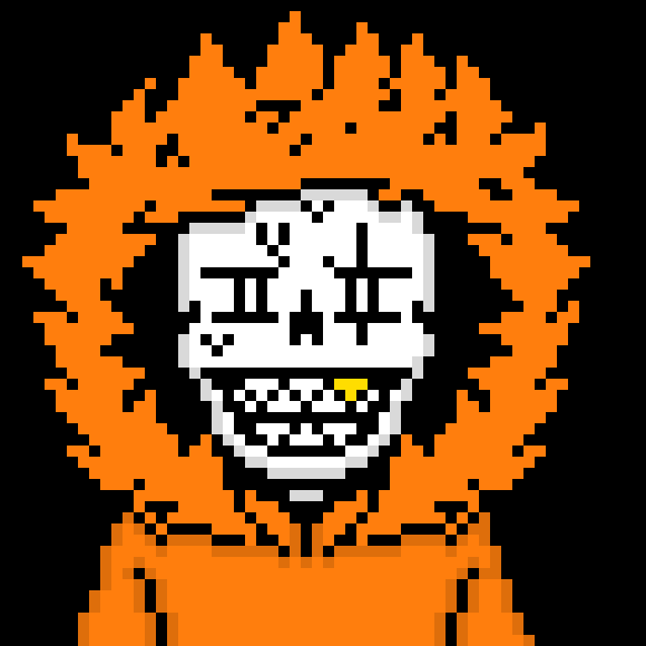 [7a4037] *Papyrus throws Terror off of Cherry, then Cherry heals himself