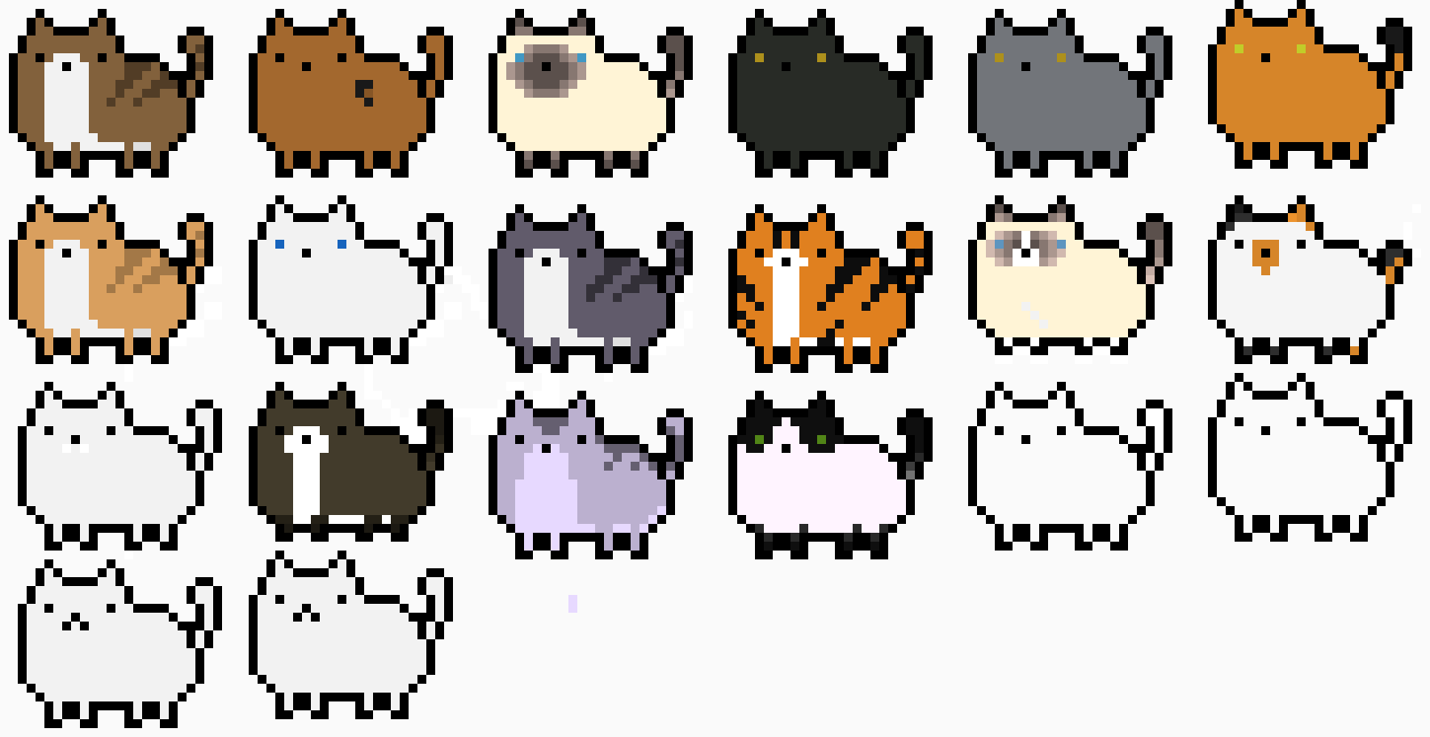[9664c4] mini cats