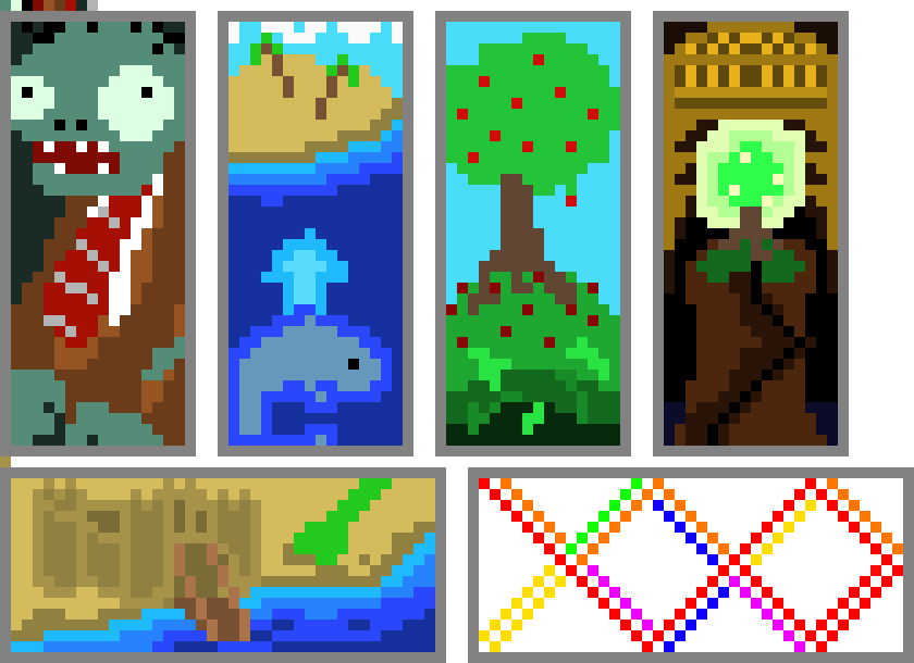 [9664c4] Book mark Pixel art