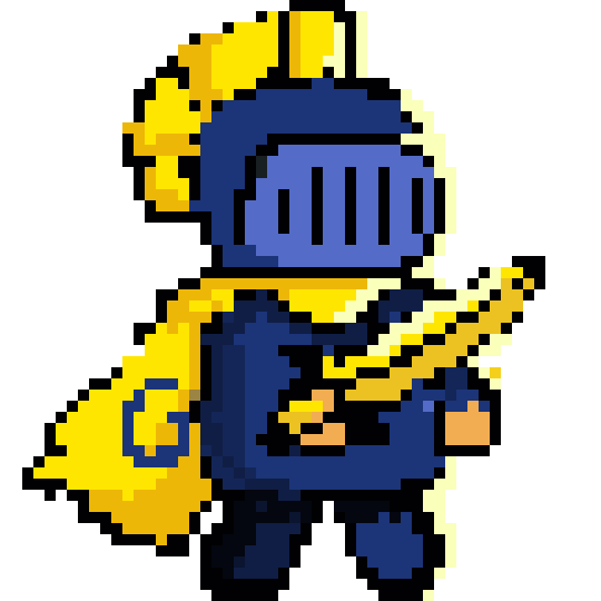[f84b2c] knight walking