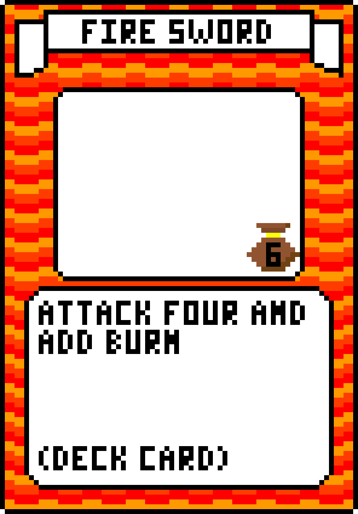 [b7cc55] Fire Sword Card