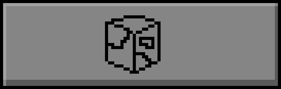 [aac494] Minecraft Button - Singleplayer New
