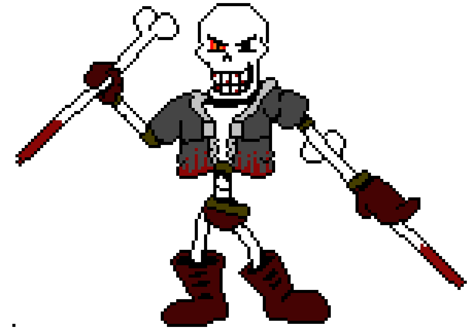 [888202] Disbelief Papyrus Phase 2 Battle Sprite.