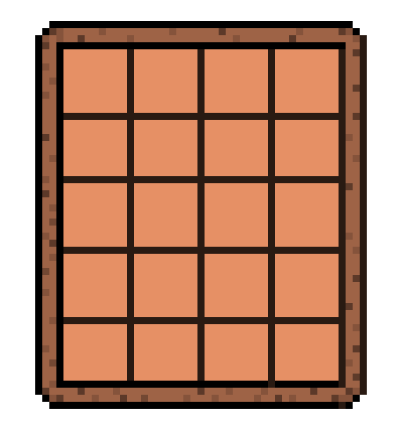 [e8a1e5] Pixel inventory slots