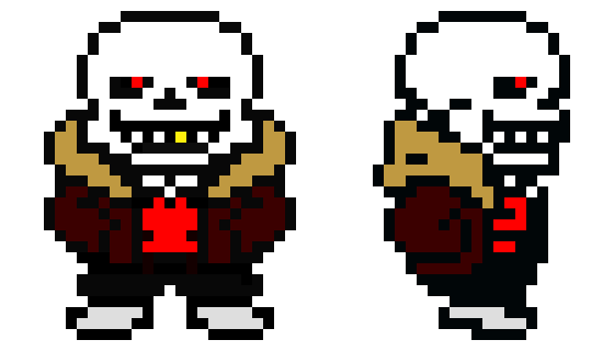 [9664c4] UNDERFELL - Sans Overworld Sprites V3 + V1
