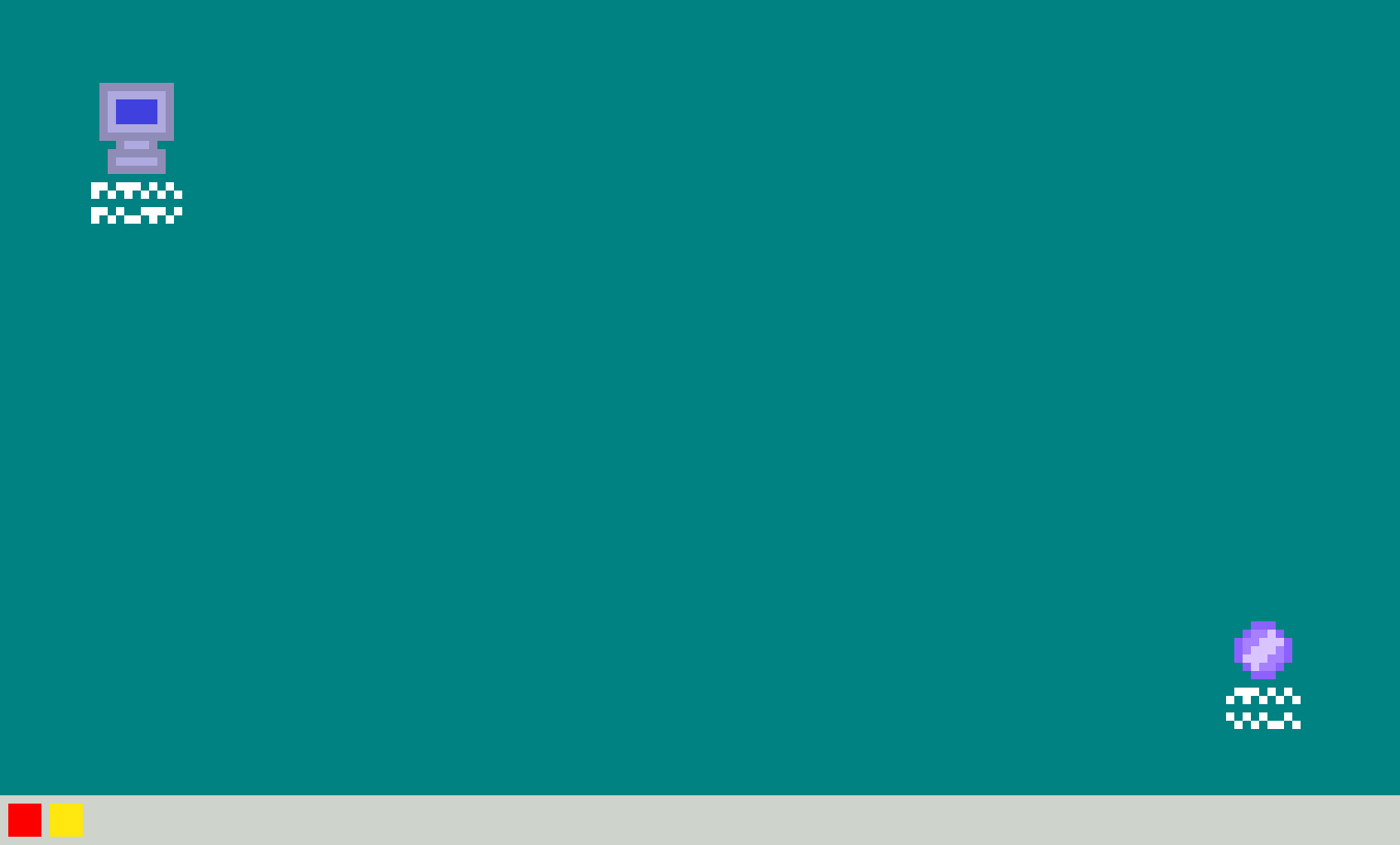 [948523] [Computer Start Up] Welcome To Marker's Computer! (Programs: My Computer and Marker's Token) -Marker