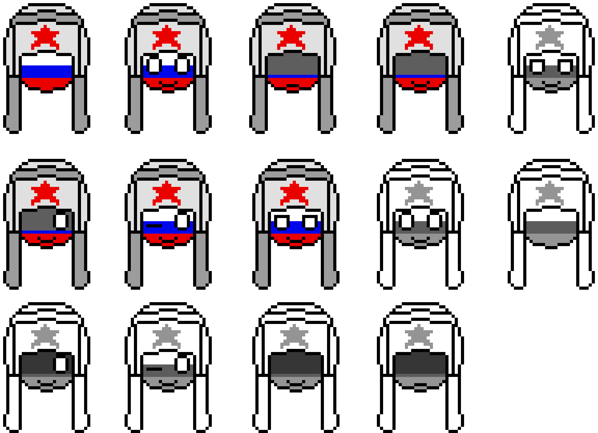 Russia - CountryHumans Sprite Head