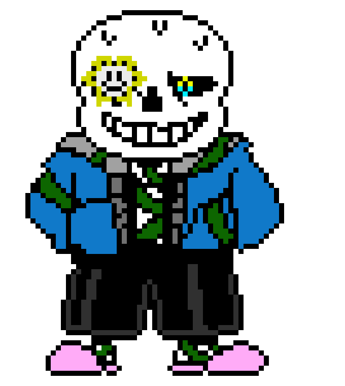[e485f9] flowey possesed sans
