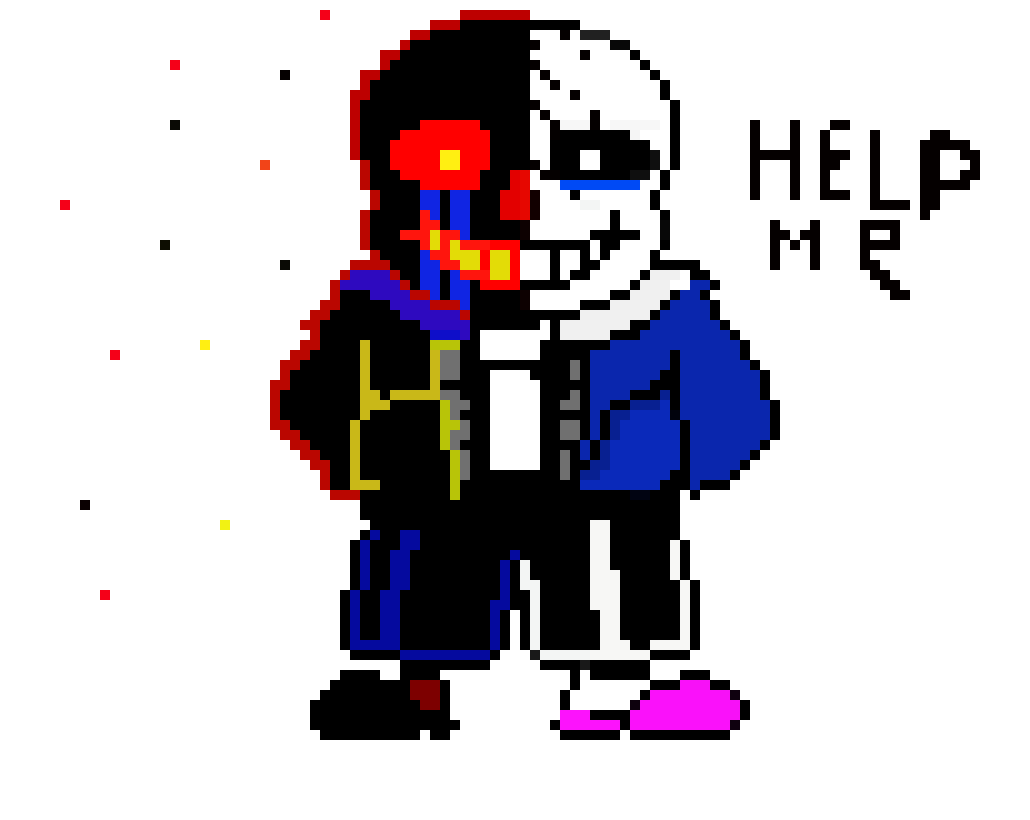 [970739] half corropted sans
