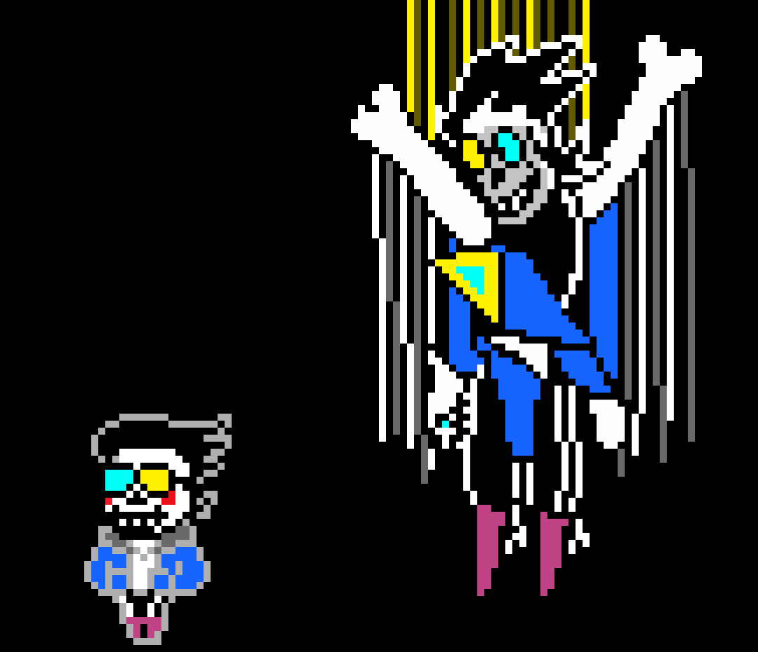 [7e9f14] bow down to my cursed creation ... Deltarune Sanston