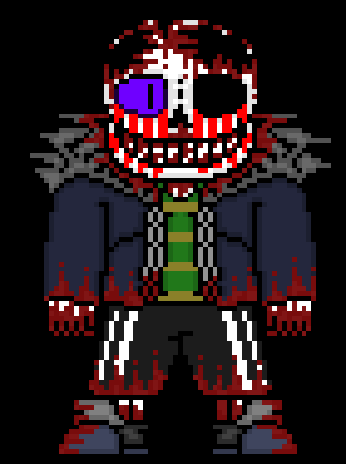 [e8cb42] *he makes a orange bone go through Madness so he has to move so Terror takes this opportunity to flee*