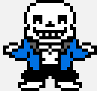 [ae3ebb] UnderTale - Sans sprite sheet
