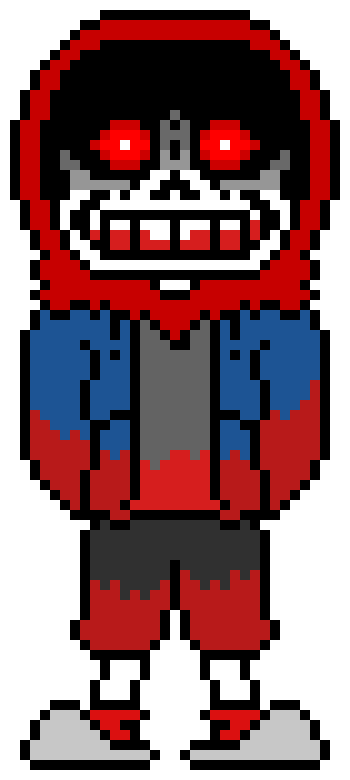 [d6b045] Tormentor: *Looks down at Poppy! Sans* What a fool