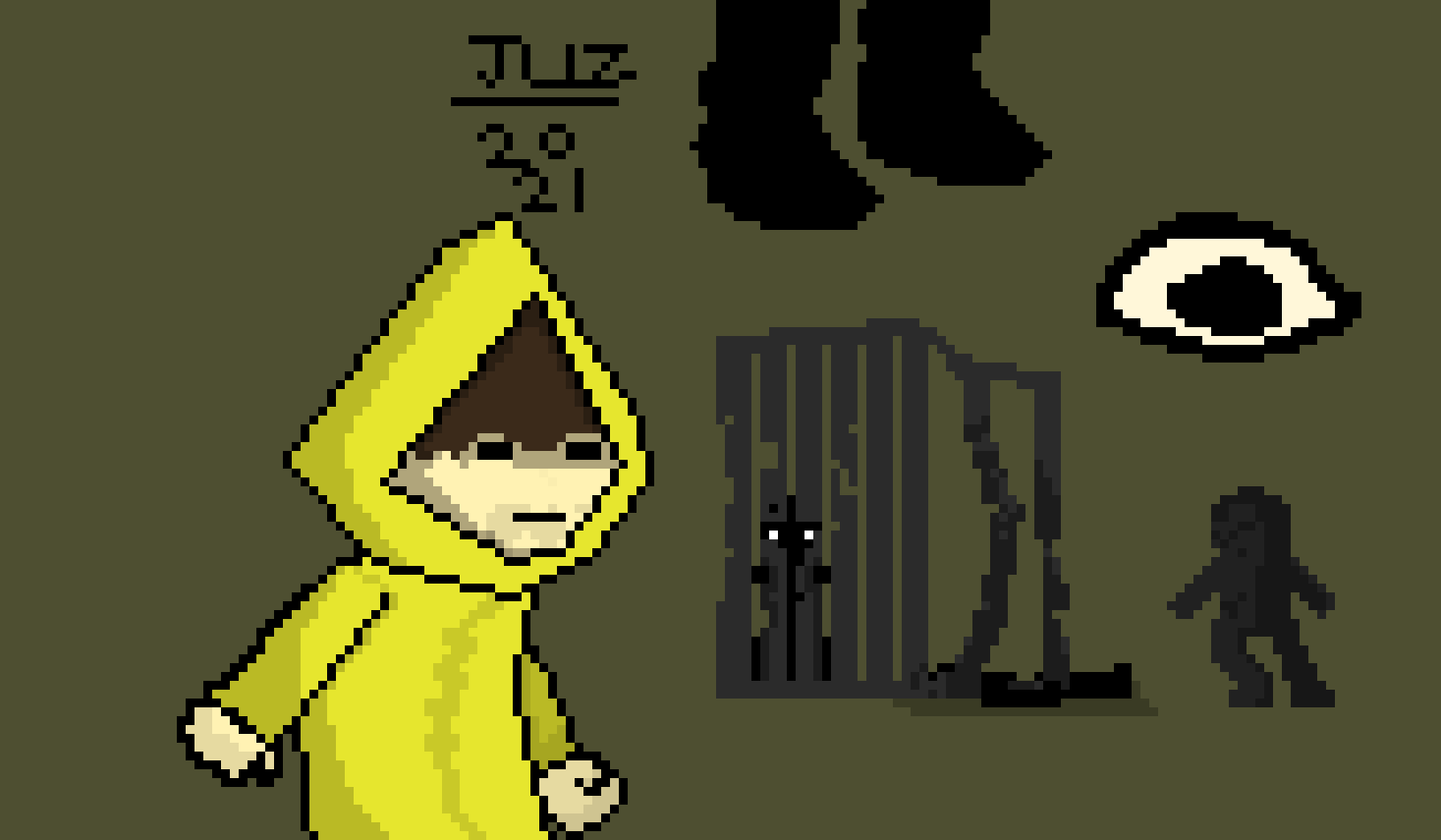 [6652ff] A little nightmares drawing i just finished