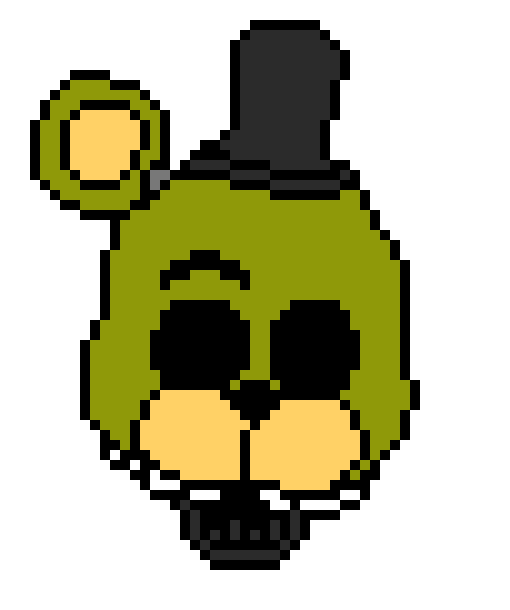 ignited golden freddy head