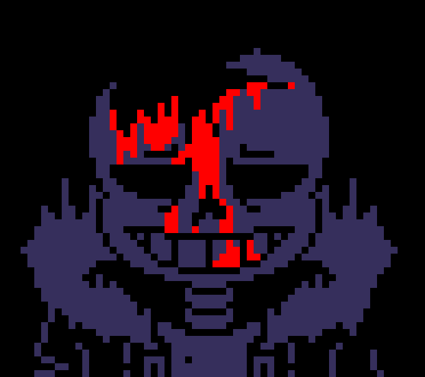 [7ce906] *(He'd walk towards ODST.) ...  -HorrorTale Sans