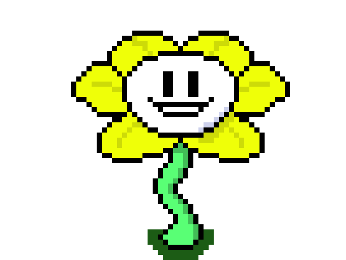 [401102] *goes into the ground*cya!-flowey