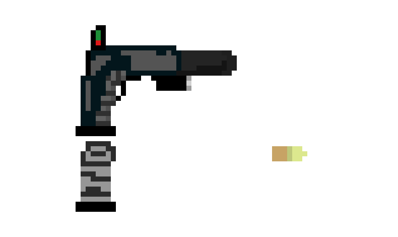 [22d487] Special Ops Pistol with mag + bullet