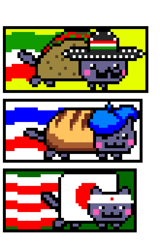 [9664c4] nyan cats