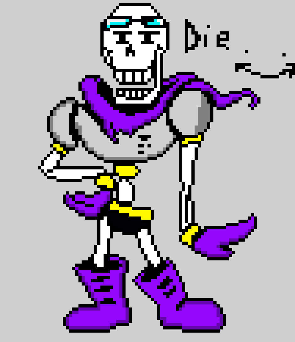 [cd22f3] Undertale Papyrus sprite
