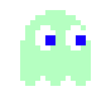 Kinky Pac man ghost