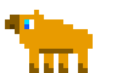 [4578c8] my 3rd atempt of making a capybara sprite