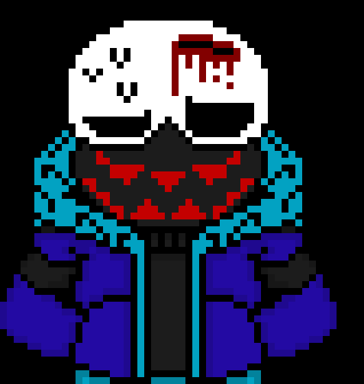 [7c78a2] *shaking in pain as blood is all over his chest and arms. he eventually passes out*