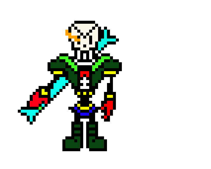 [d0ca92] Underarmy Papyrus Sprite