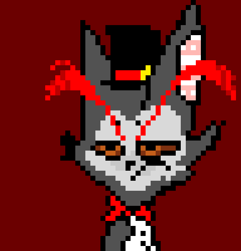 [ae61c8] I the hotel done yet? Alastor won't get off my back to help