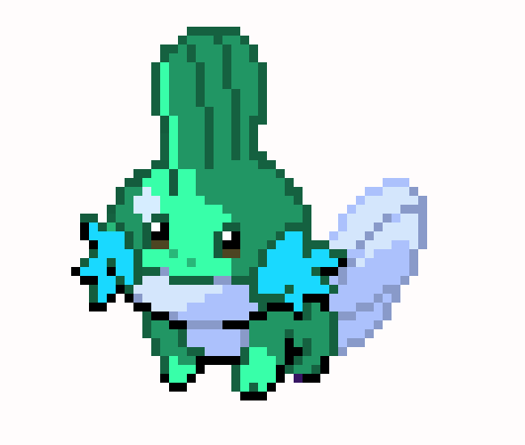 [310bc3] what shiny Mudkip should have looked like