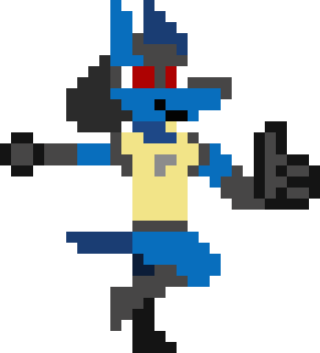[9664c4] lucario thumbs up
