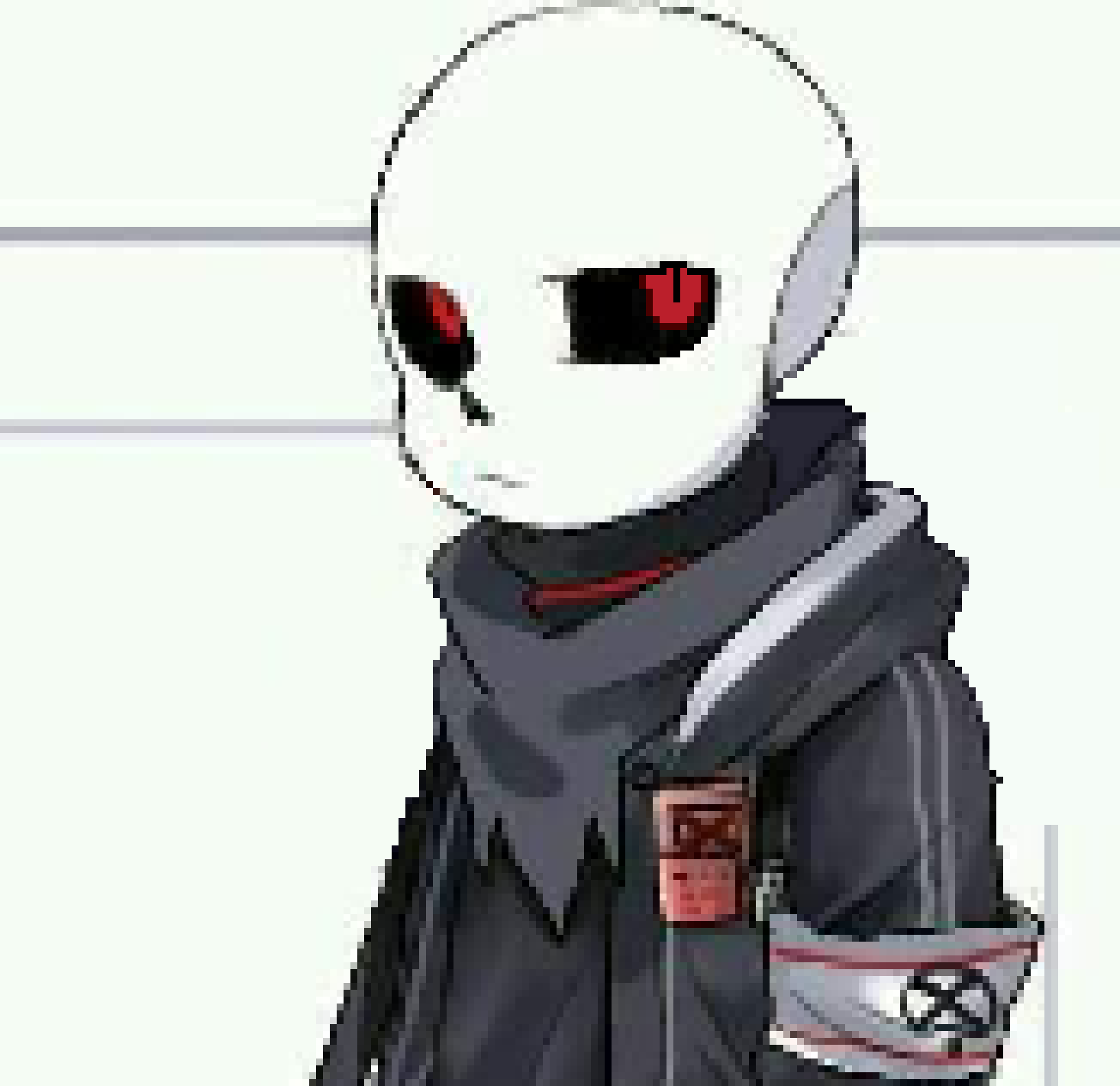 [7159b3] *he tps Fractured Sans with him into the base*