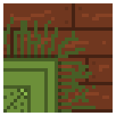 top right corner carpet
