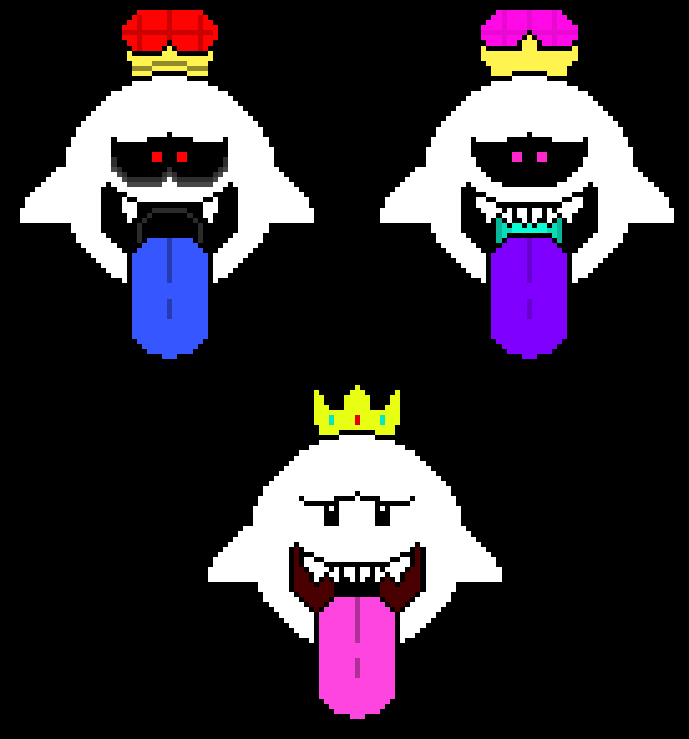(King Boo sprites by Bill 1)